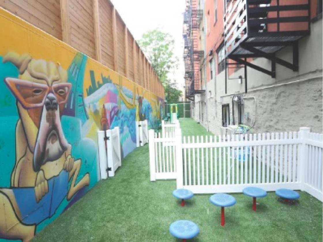 A photo of the Banfield Foundation Pet Park