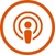 Apple Music podcast download icon