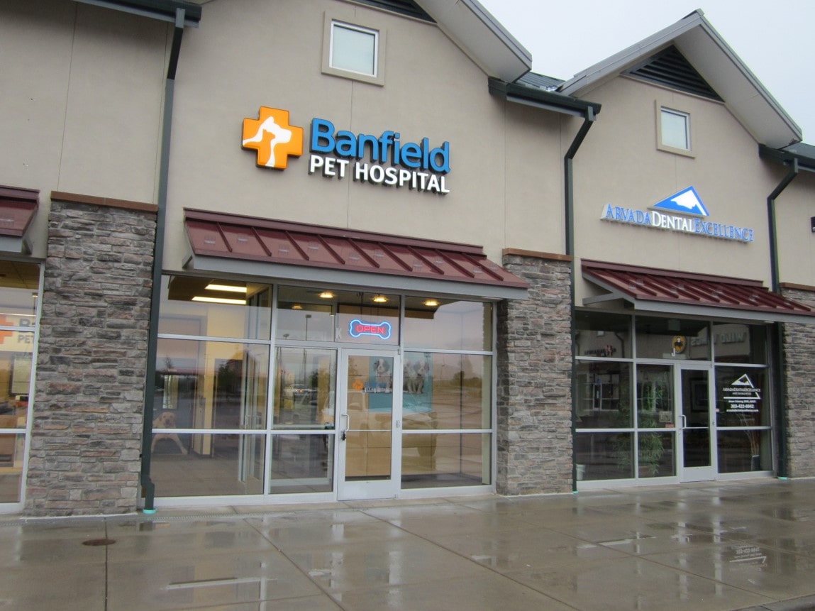Exterior shot of the Westwood Banfield